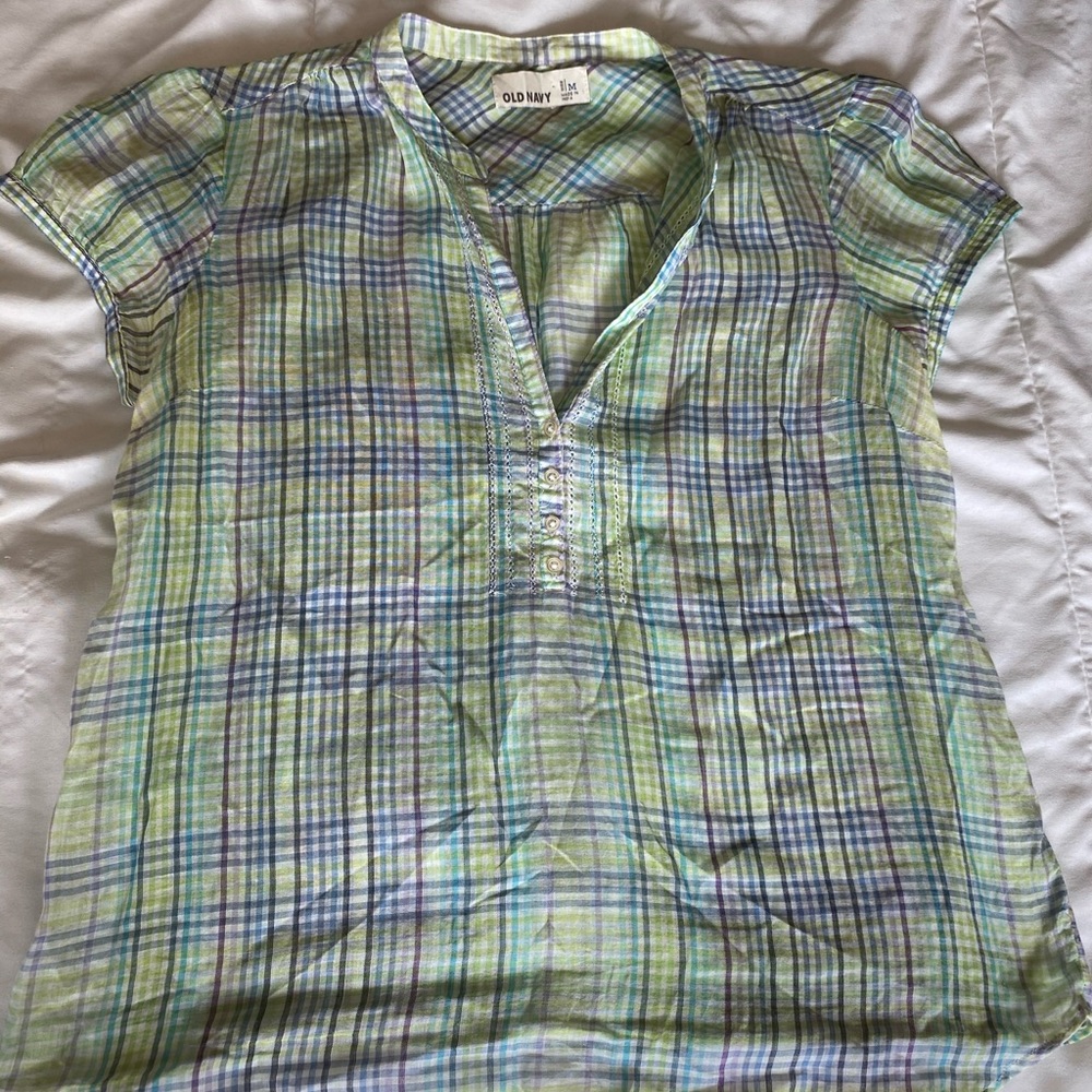 Medium old navy blouse